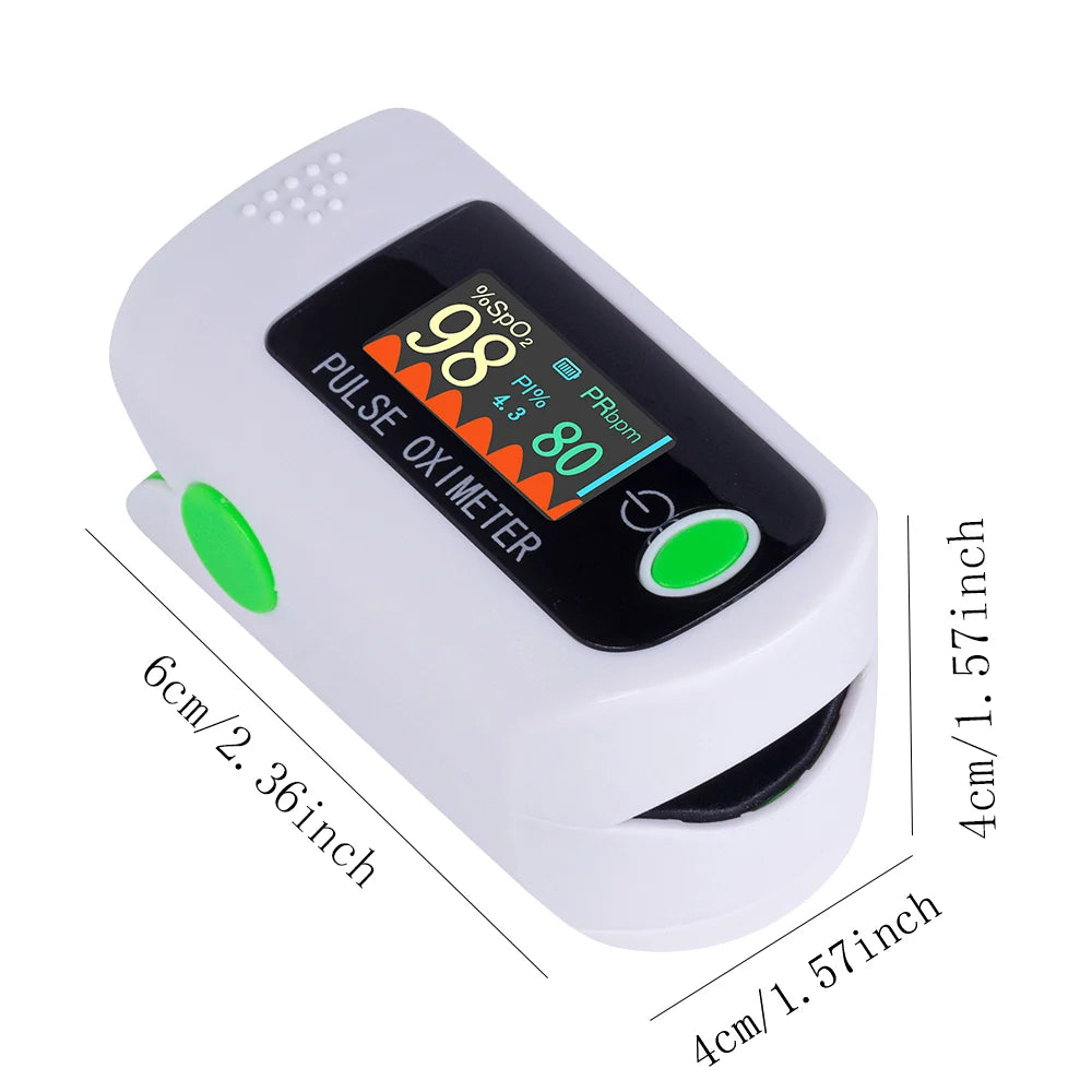 X1805P-Black Digital Fingertip Pulse Oximeter