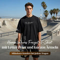 Entdecke den ultimativen Herren Urban Style Loose Fit T-Shirt – Jetzt 50% Rabatt auf unseren Premium Baumwollmix mit lässigem Oversize-Schnitt und stylischem Grafikdruck!