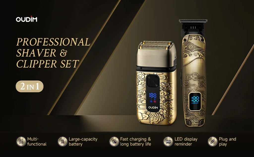 Foil Shavers for Men with Head Shaving, Hair Beard Trimmer, Face Mustache Grooming Kit, Bald Head Shavers and and Haircutting