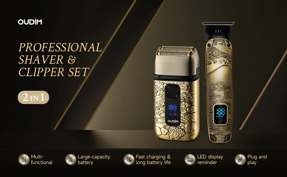 Foil Shavers for Men with Head Shaving, Hair Beard Trimmer, Face Mustache Grooming Kit, Bald Head Shavers and and Haircutting