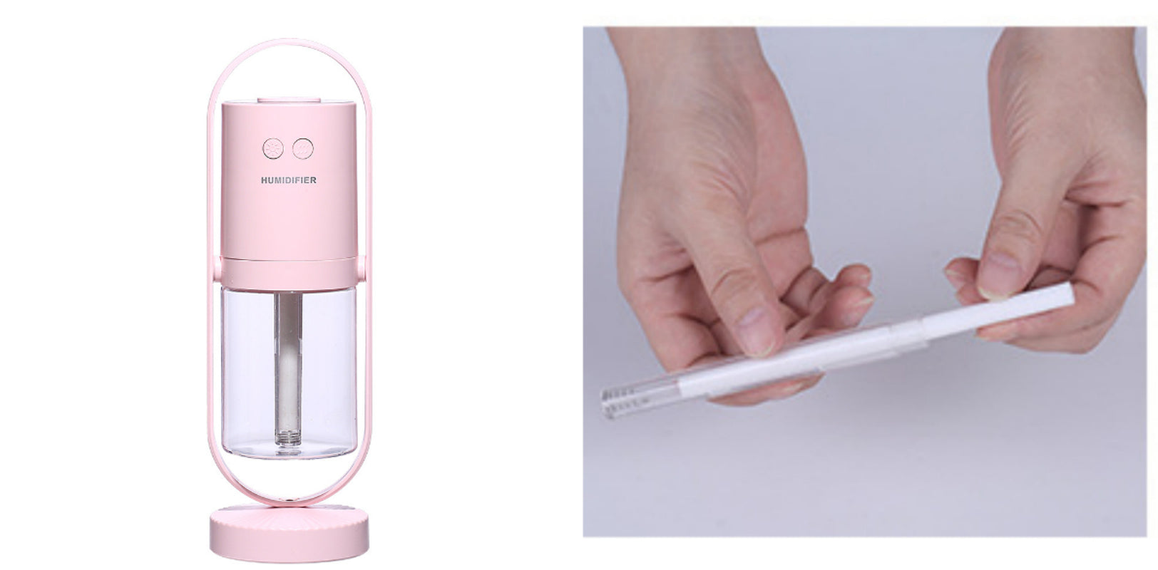Magic Shadow USB Air Humidifier for Home with Projection Night Lights Ultrasonic Car Mist Maker Mini Office Air Purifier