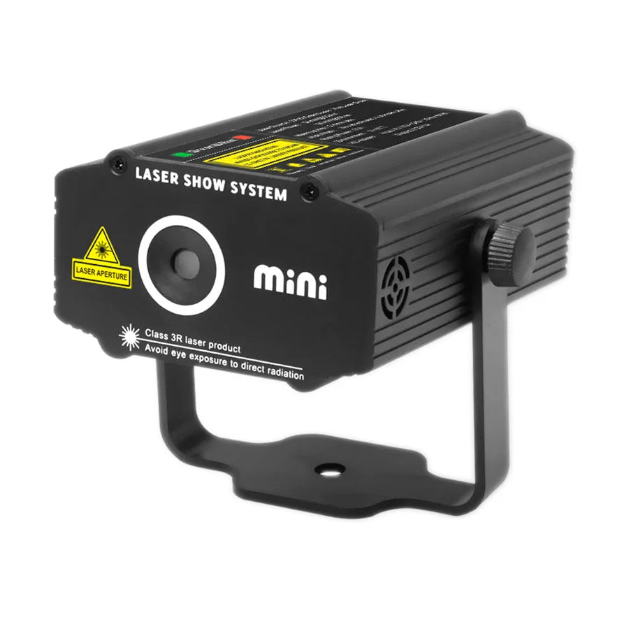 Mini 4In1 Pattern Effect R&G Audio Star Whirlwind Laser Projector Stage Disco DJ Club Bar KTV Family Party Light Show P14