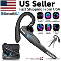 Experience Crystal Clear Communication with the Trucker Wireless Bluetooth 5.1 Headset - Dual Mic Earbud with Noise Cancelling Technology