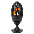 1Pc LED Flame Speakers Torch Wireless Speaker Waterproof Stereo Bass Speaker Outdoor Light-Up Speaker Atmosphere LED Flickers Night Light Patio Stake Lights Lantern for Party Camping