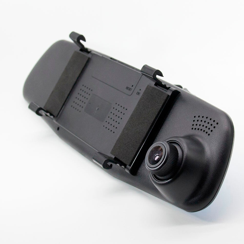 SPECCHIETTO RETROVISORE TELECAMERA AUTO MONITOR DVR VIDEO AUDIO REGISTRATORE HD