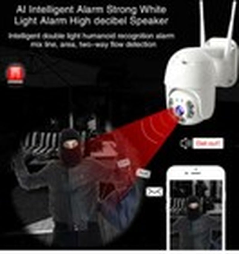 2X TELECAMERA TELECAMERE ESTERNA ICSEE CAM PTZ WIFI CAMERA NEW WIRELESS ESTERNO