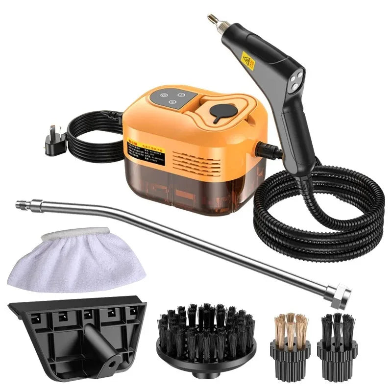 Handheld High Pressure Steam Cleaner High Temperature Household Cleaning Machine for Kitchen Car Sofa Window Tile Mirror