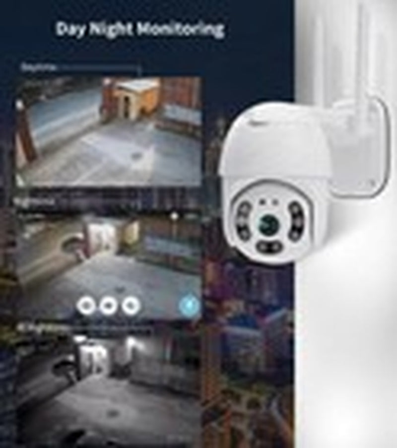2X TELECAMERA TELECAMERE ESTERNA ICSEE CAM PTZ WIFI CAMERA NEW WIRELESS ESTERNO