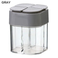 Travel Camping Spice Kit Seasoning Spice Shaker 1PC 4 in 1 Plastic Dispenser Camping Spice Containers