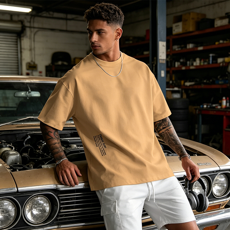 Entdecke den ultimativen Herren Urban Style Loose Fit T-Shirt – Jetzt 50% Rabatt auf unseren Premium Baumwollmix mit lässigem Oversize-Schnitt und stylischem Grafikdruck!